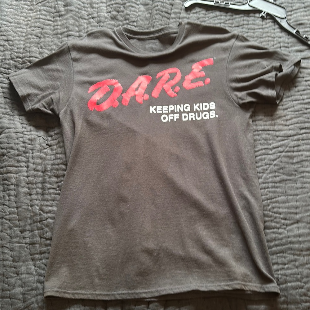 D.A.R.E. DARE SHIRT BLACK MEDIUM